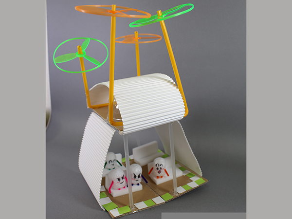 0空飛ぶ車06|デザインを楽しむ工作,造形教室・絵画教室の図工ランド